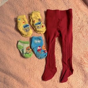 18-24 months socks and tights